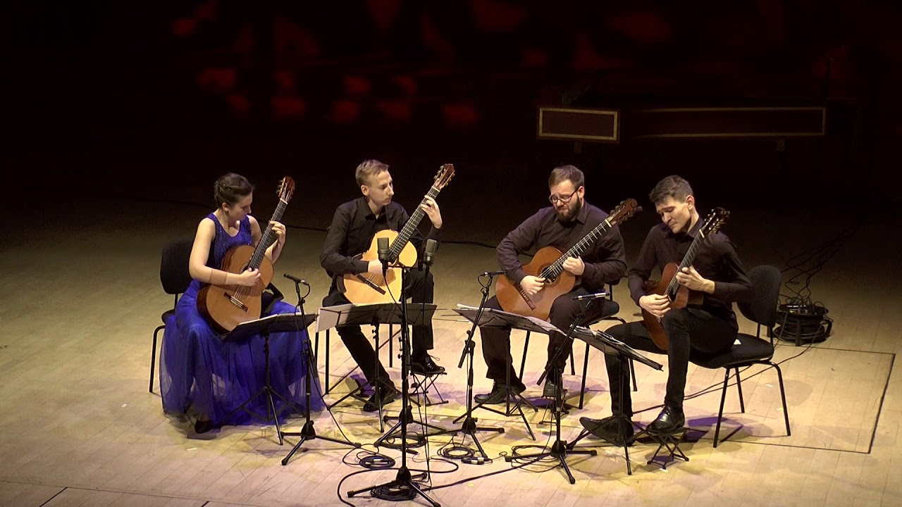Erlendis Quartet performs Córdoba from Suite Andalucia by E. Lecuona