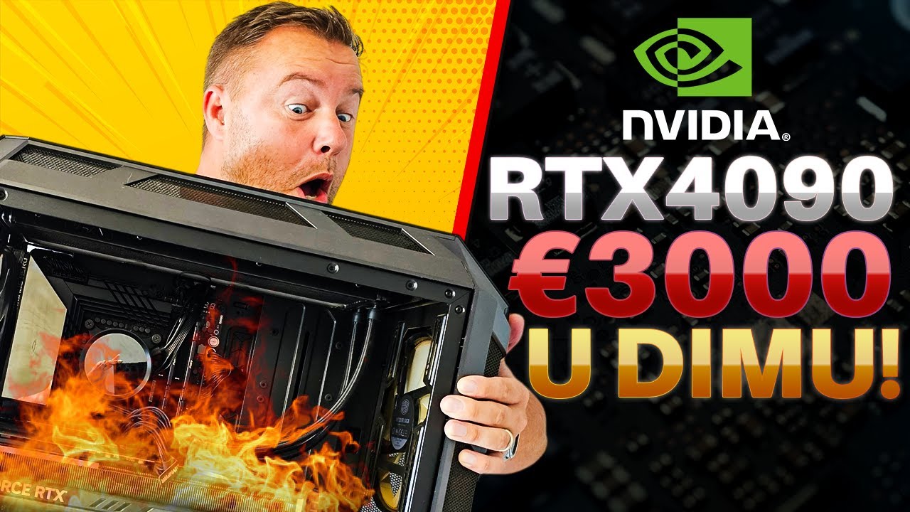 ZAPALILA SE RTX 4090 OD €3,000!