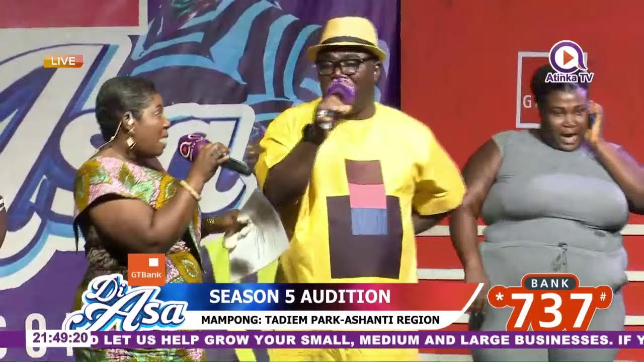 ((Live))) GT Bank Di Asa Season 5 Audition Live from Asante Mampong, (Ashanti Region)