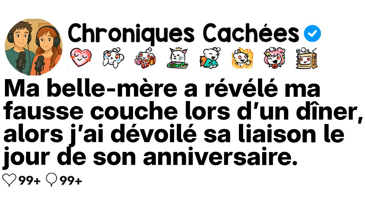 [COMPLET] Ma belle-mère a annoncé ma fausse couche au dîner, j’ai révélé sa liaison.