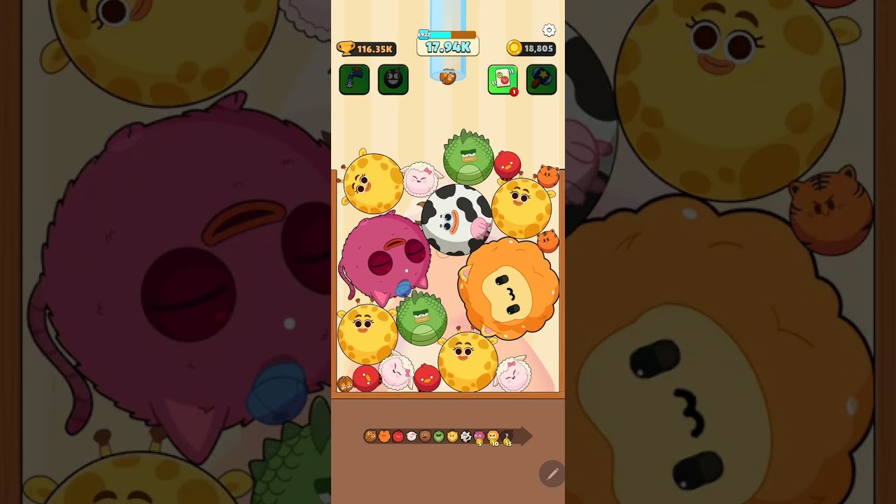 A clash so juicy, even the fruits feel the heat 🍊🔥 ##fruitsclash #pzgames #gamingbypz #trending 