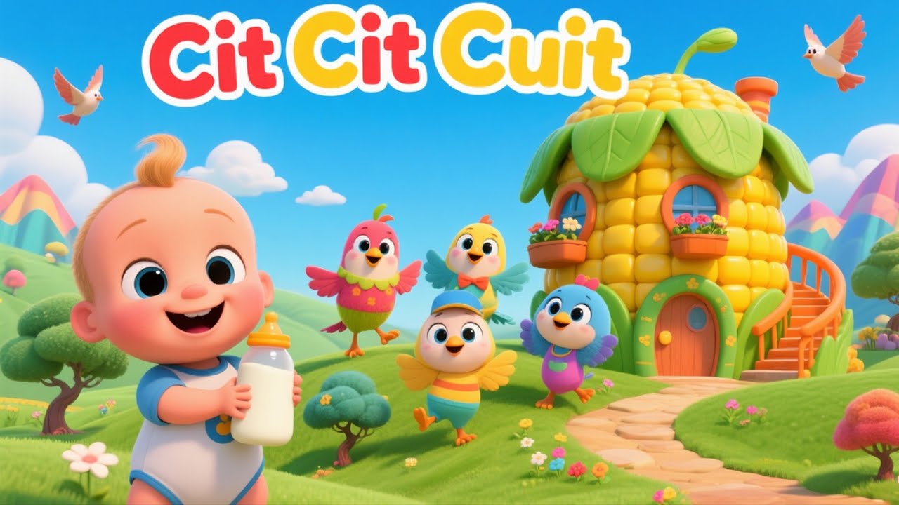 CIT CIT CUIT BURUNG BERNYANYI - LAGU ANAK BALITA / LAGU ANAK ANAK POPULER TERBAIK