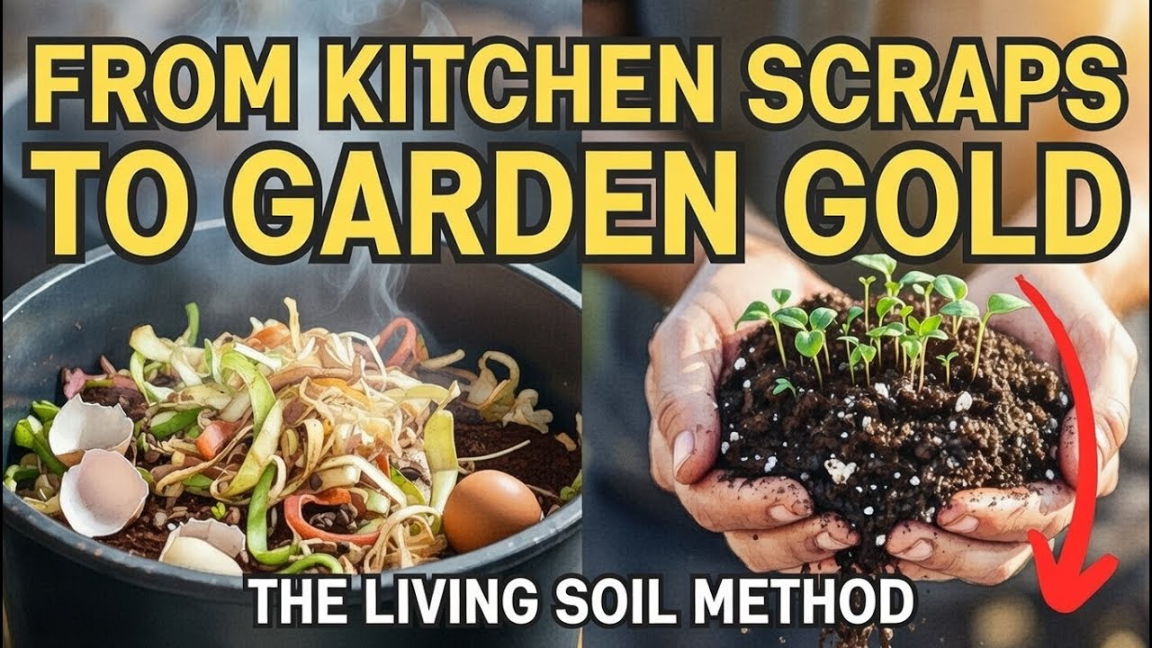 From Kitchen Scraps to Garden Gold: The Living Soil Method
