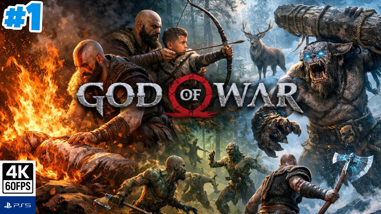 Kratos Burns His Past 🔥 | God of War (2018) | PS5 Gameplay 4K 60FPS | BITTUgaming