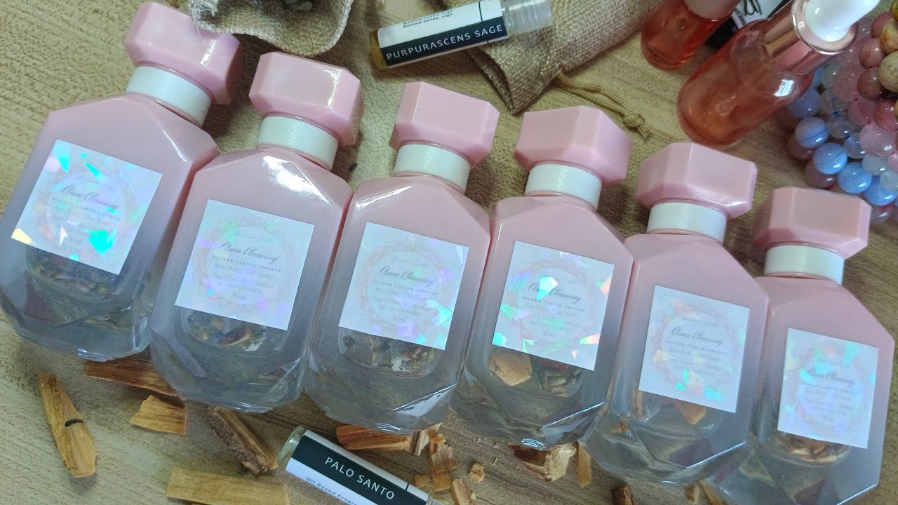 Behind the scenes: Making my Aura Cleansing Spray