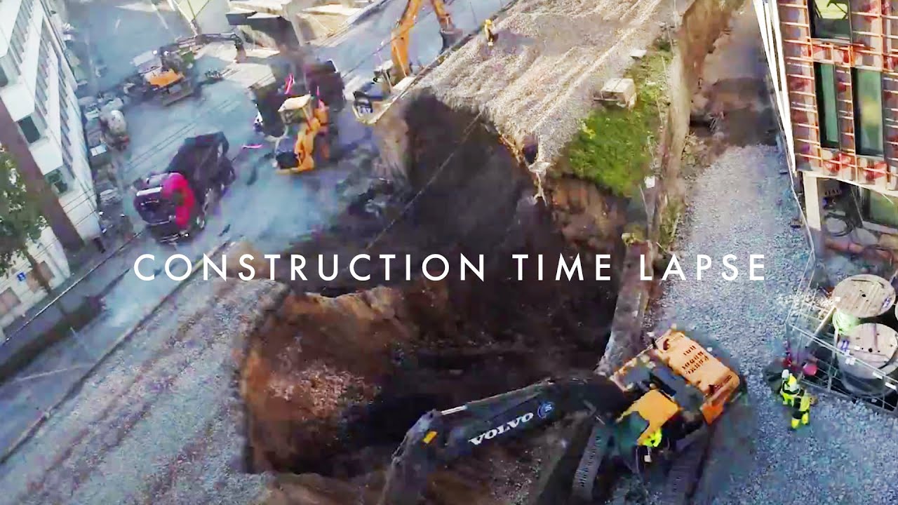 TIMELAPSE - Jernbanen i Sandnes