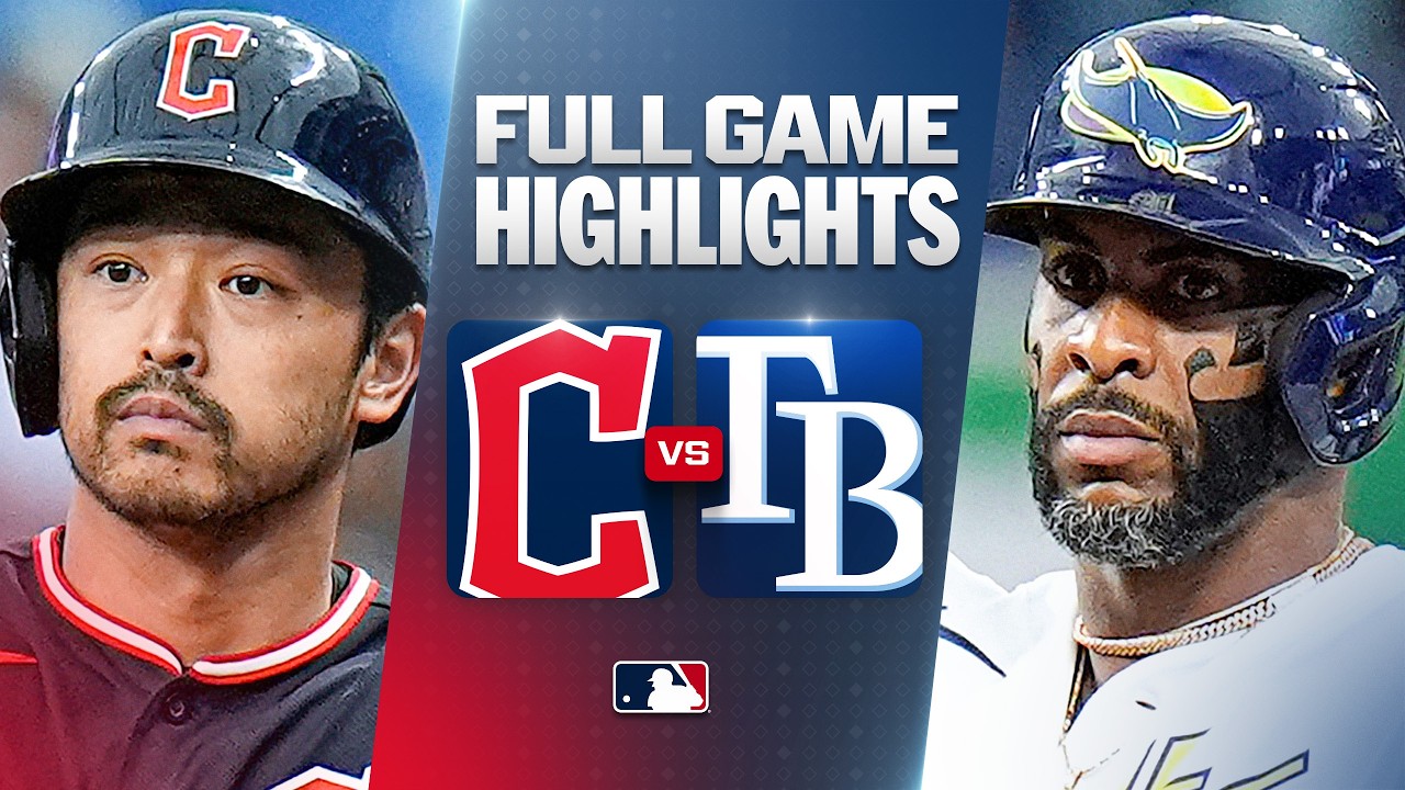 GUARDIANS против RAYS: Официальный обзор полной игры (25 июля) | Сезон MLB 2026