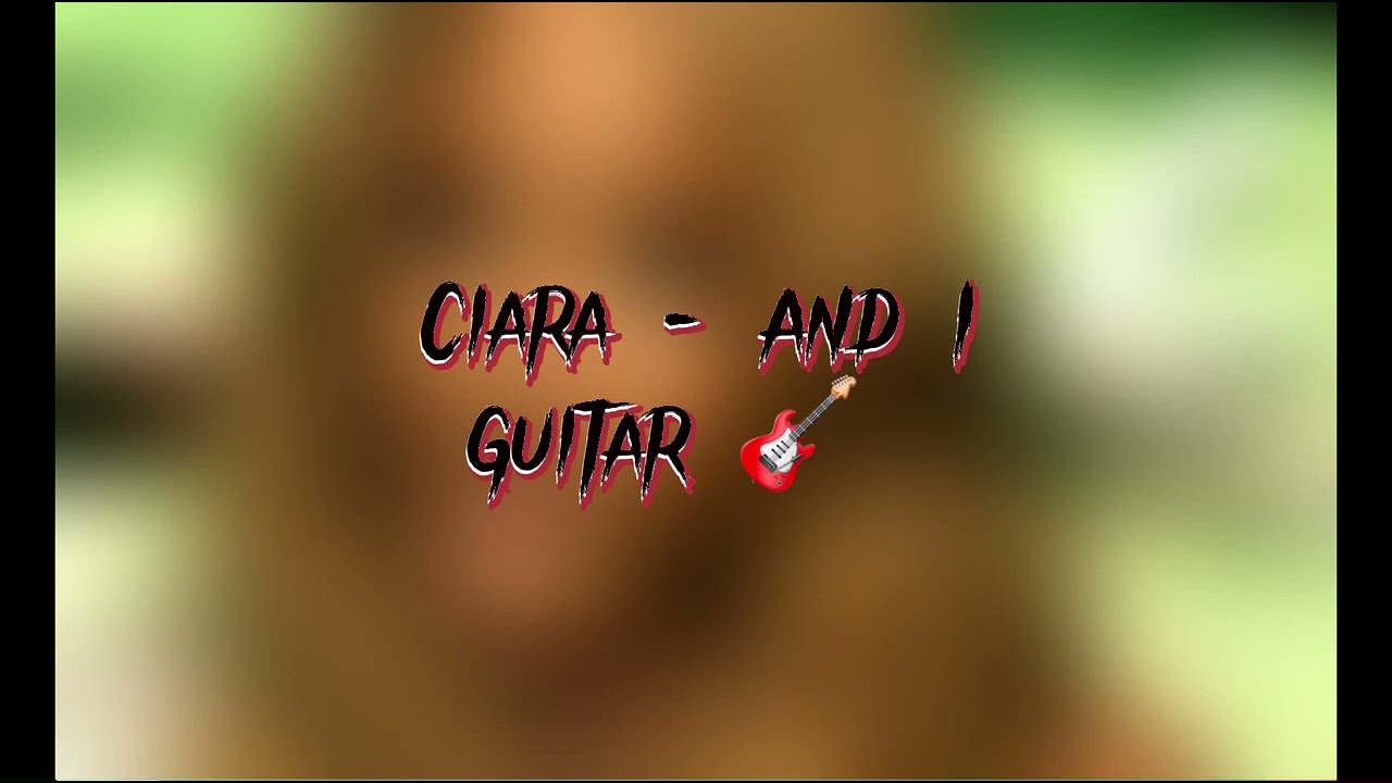 Ciara - And I GUITAR LOOP