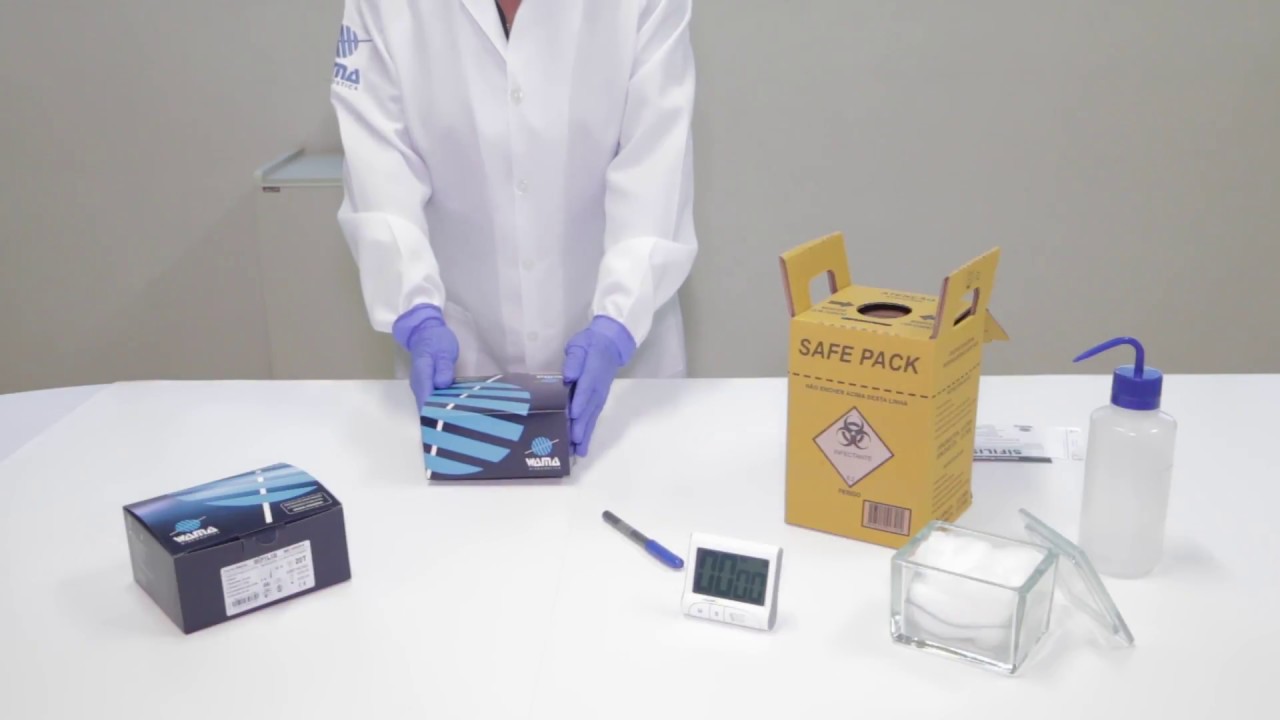 Instruções de Coleta e Procedimento do Teste Rápido para Sífilis - Wama Diagnóstica