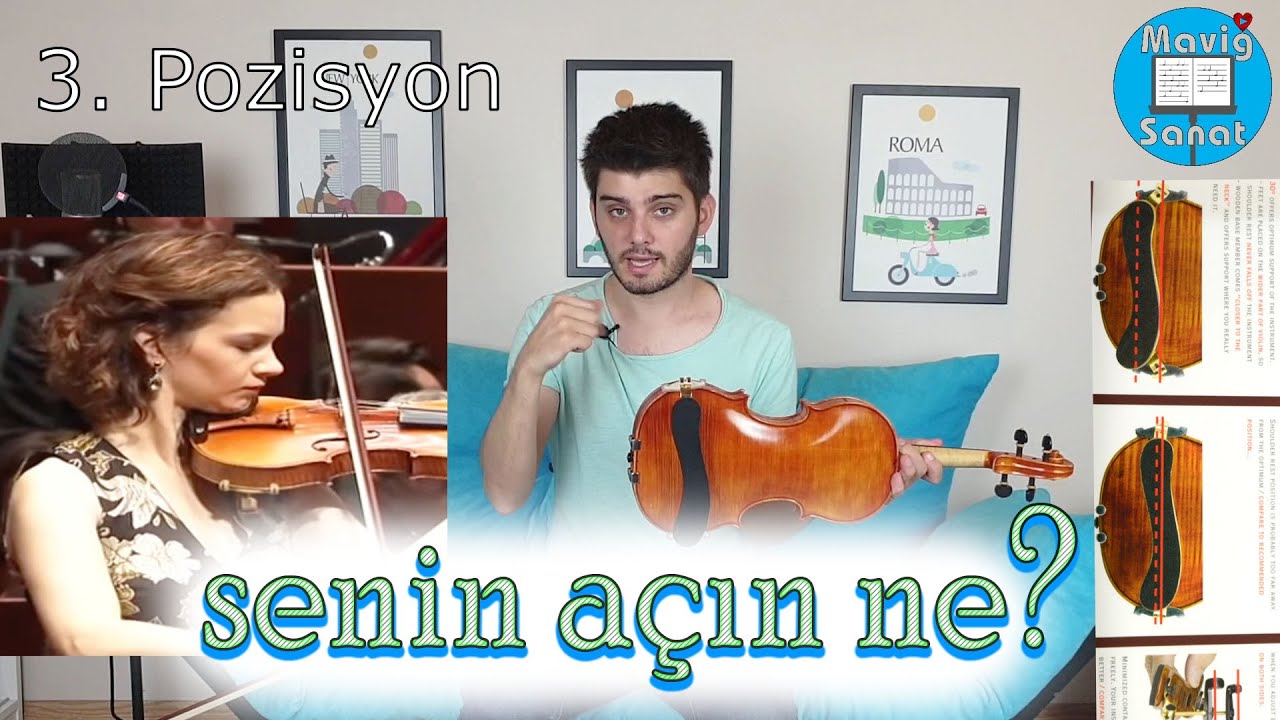 Keman Yastığı Nasıl Takılır? En kolay şekilde Keman çalmak için yastık açıları.
