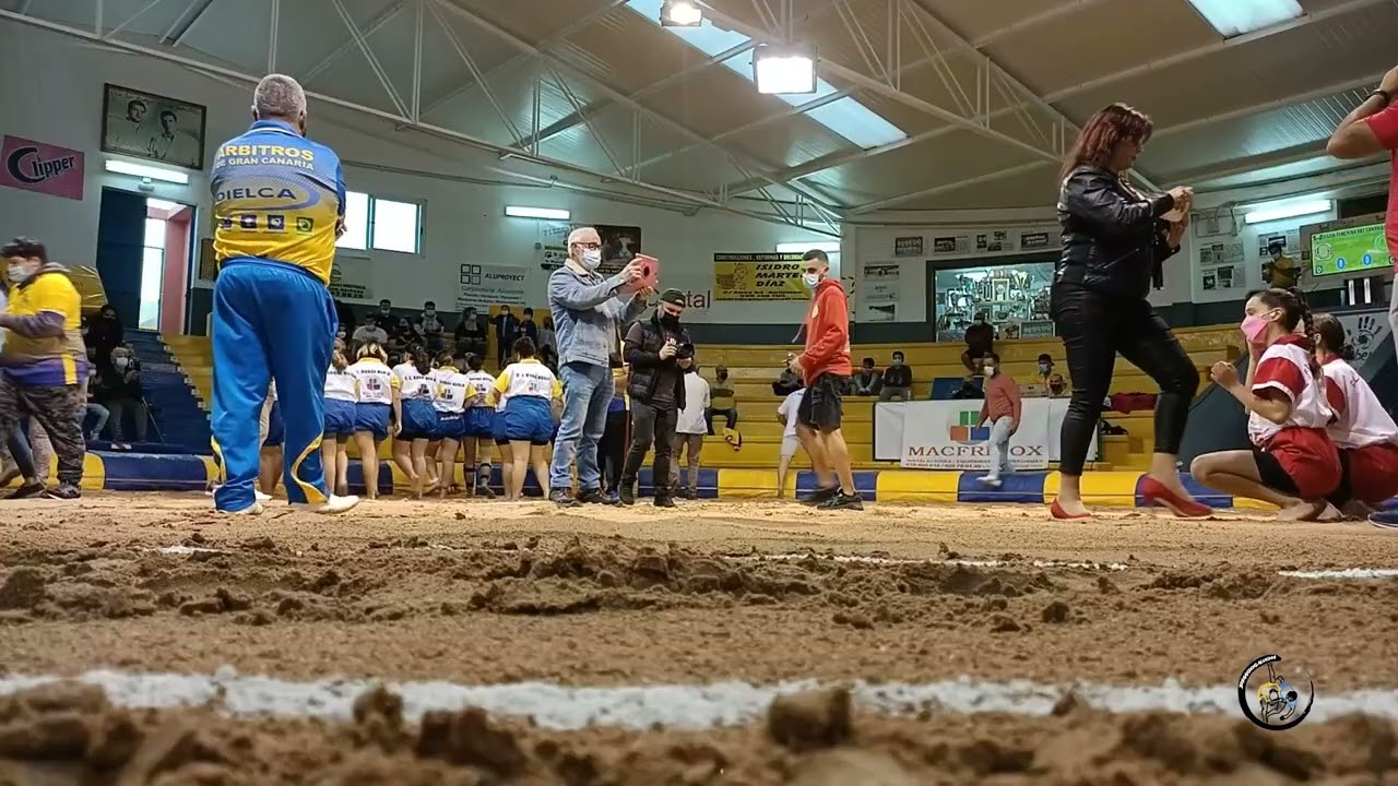 Lucha Canaria Femenina Roque Nublo Vecinos Unidos BregandoXlalucha 29 03 2022