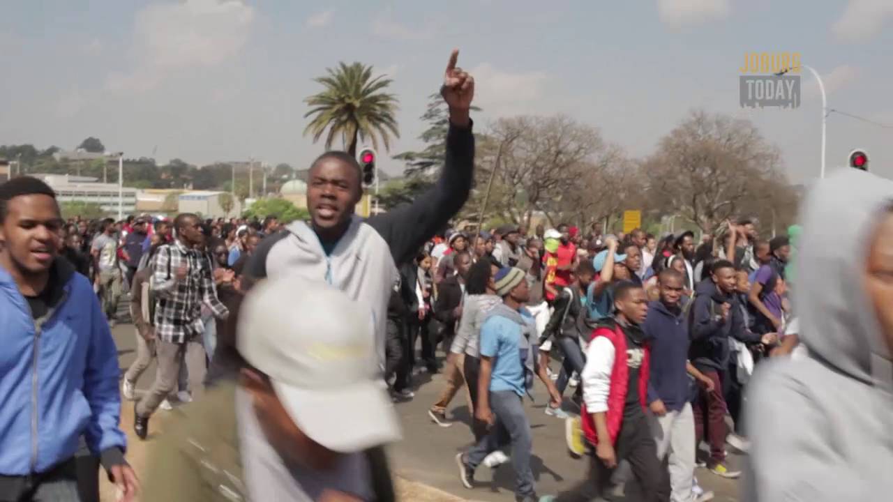 City News - Wits Fees Must Fall Protest 20 Sept 2016
