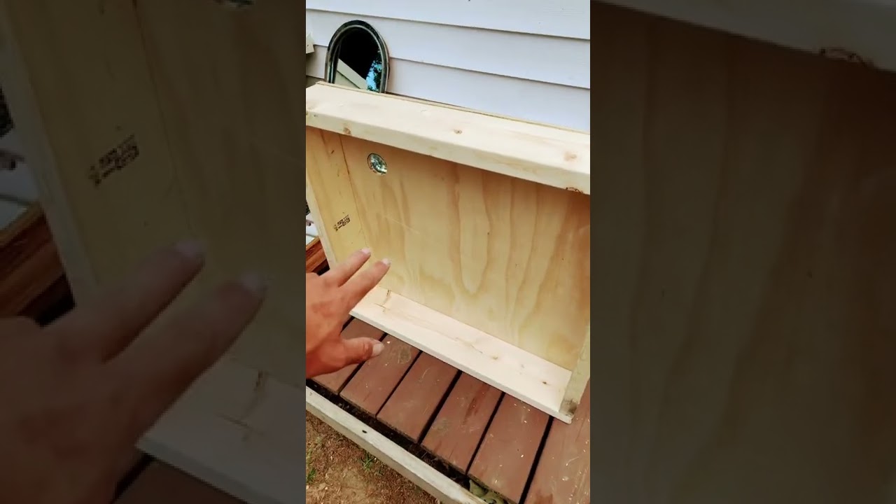 DIY fiberglass RV shower pan