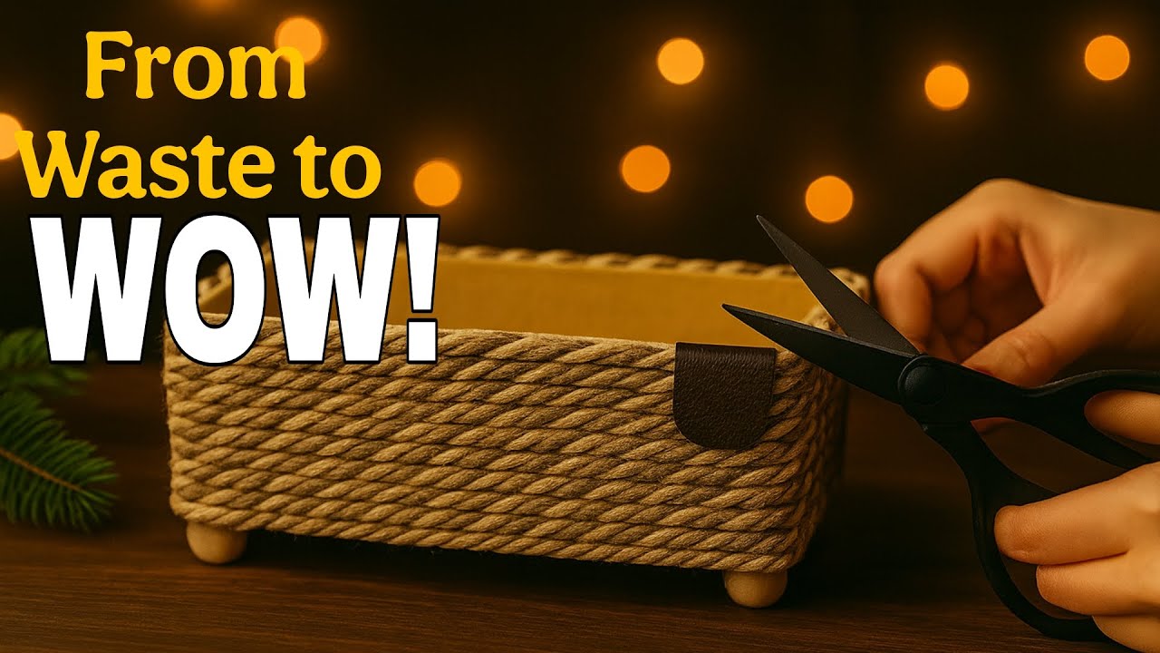LOW COST 😱 I Made This Organizer From Trash | DIY