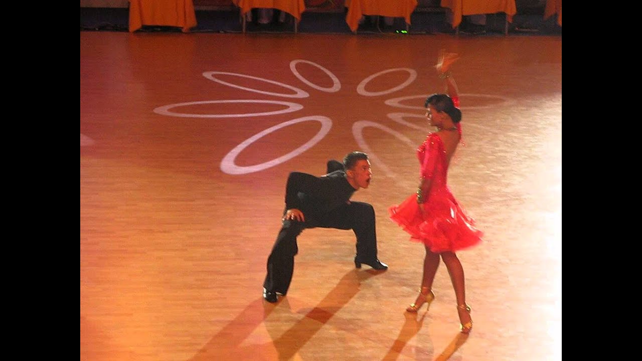 Andrey Gusev - Elizaveta Cherevichnaya, Cambrils 2013, WDSF GrandSlam latin, final - chachacha