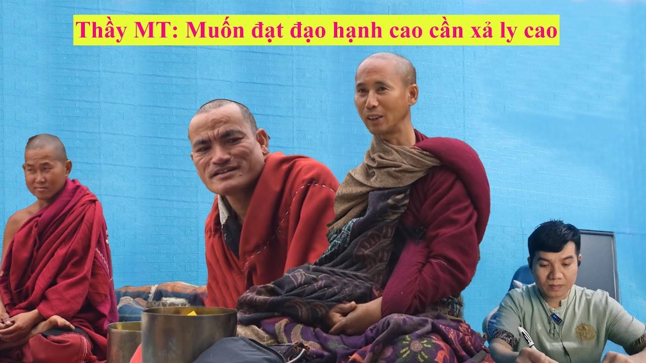 Thầy Minh Tuệ nói đạo hạnh cao thấp là do mức độ xả ly