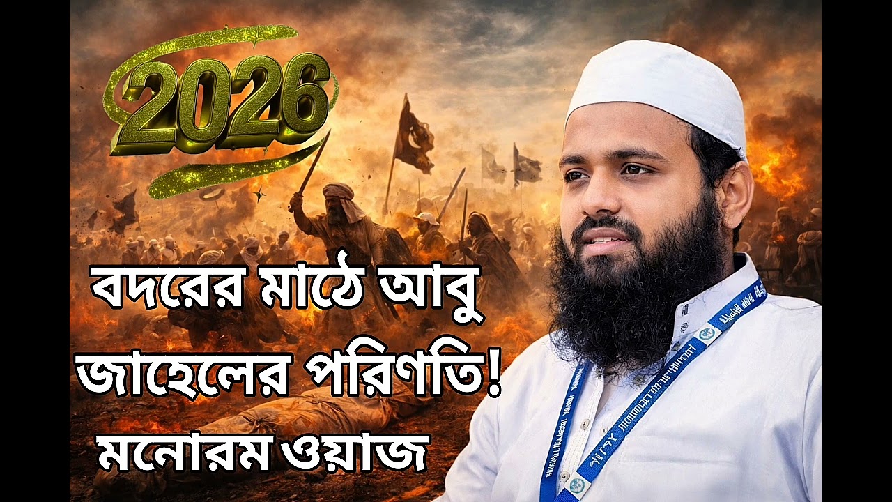 বদরের যুদ্ধে আবু জাহেলের করুণ পরিণতি | ইতিহাসের শিক্ষা।। মুফতি আরিফ বিন হাবিব 