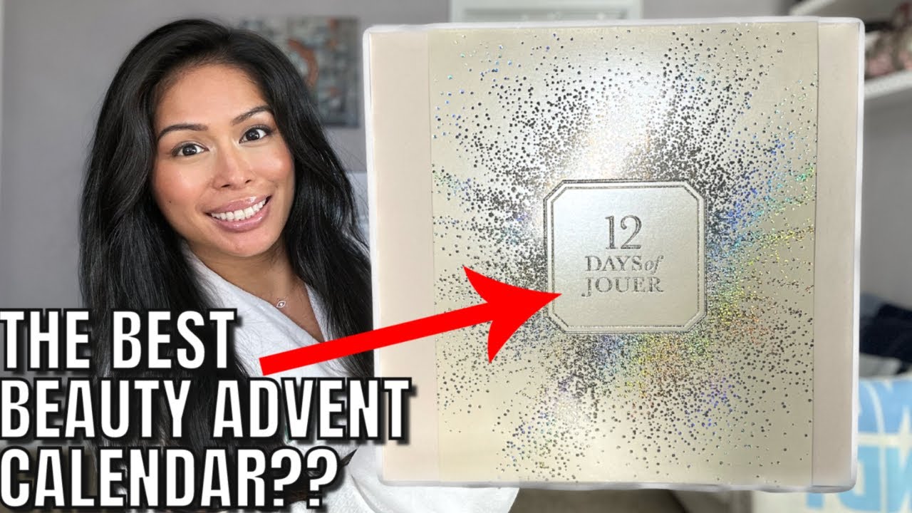 UNBOXING A *NEW* BEAUTY ADVENT CALENDAR: 12 DAYS OF JOUER COSMETICS! VLOGMESS DAY 12