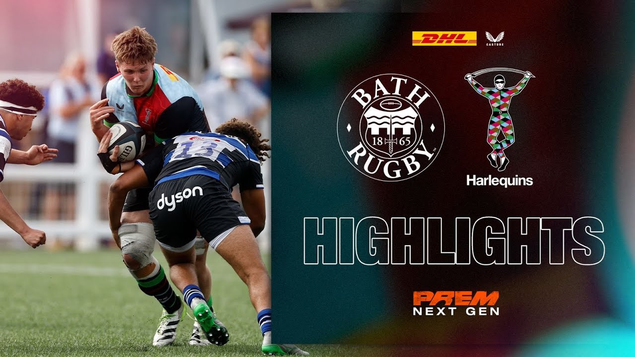 Highlights: Bath U18 v Harlequins U18 | Three tries not enough for the young Quins side