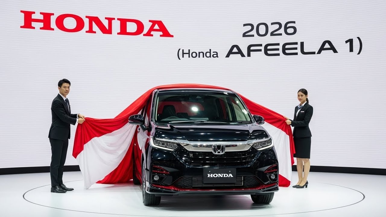 衝撃】2026年 Honda Afeela 1｜ホンダ×ソニーが生んだ未来のEVが常識を変える