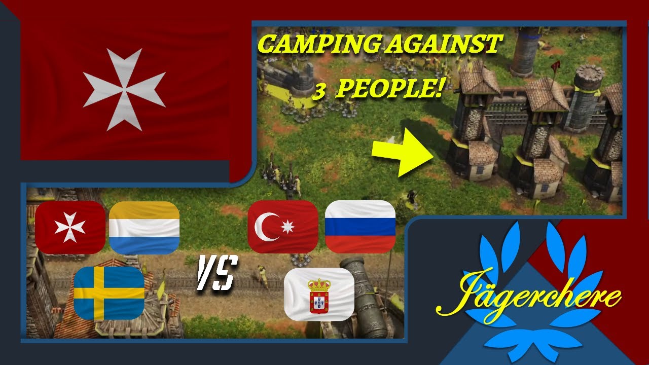 WHAT IS THIS PLAYER DOIN!? | 3v3 Treaty with Maltese | AOE III: DE