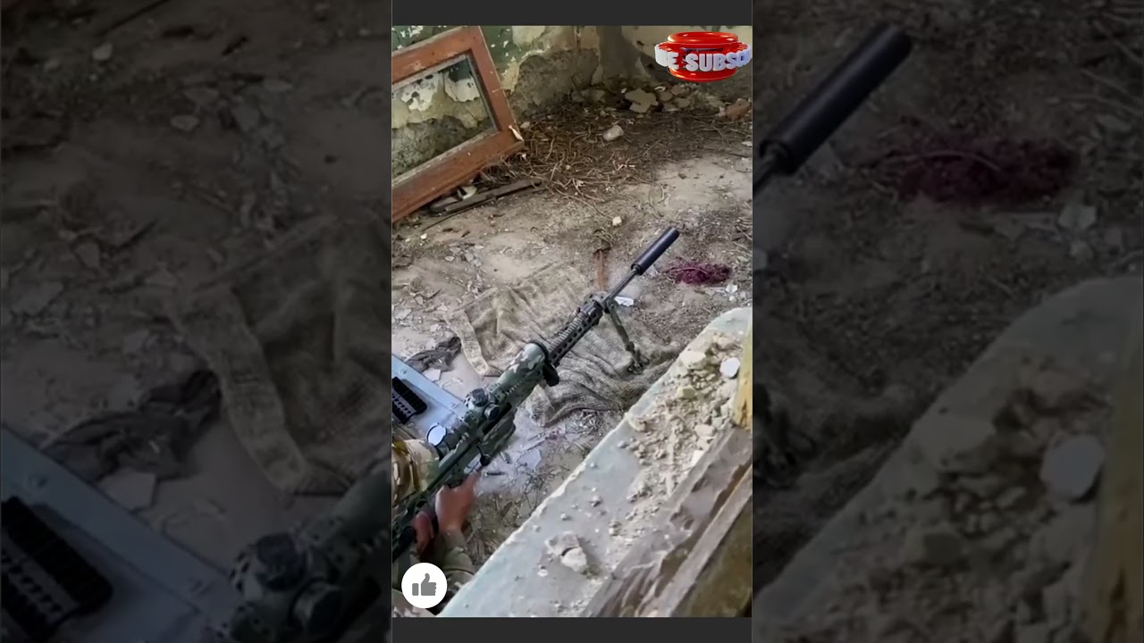 😲 Shocking Video Reveals Hidden Sniper Positions (This is REAL!) #shorts #army #sniper