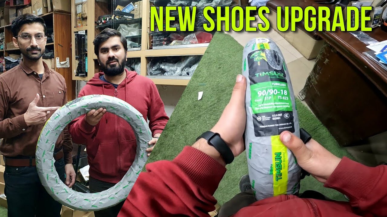 Tubeless Tyre For My Yamaha Ybz125 Dx || Timsun 90/90-18  Off-Road / On-Road