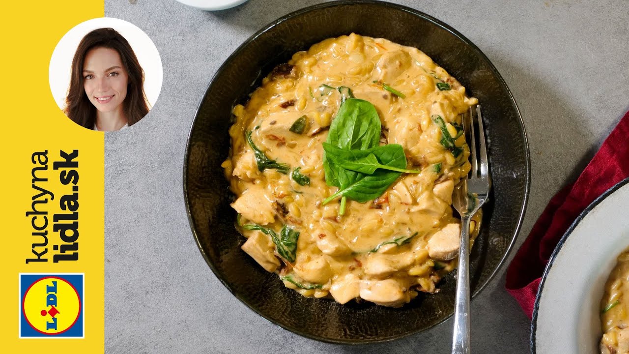 Kr&eacute;mov&eacute; orzo z jednej panvice 🥘 | Beautifood | Kuchyňa Lidla