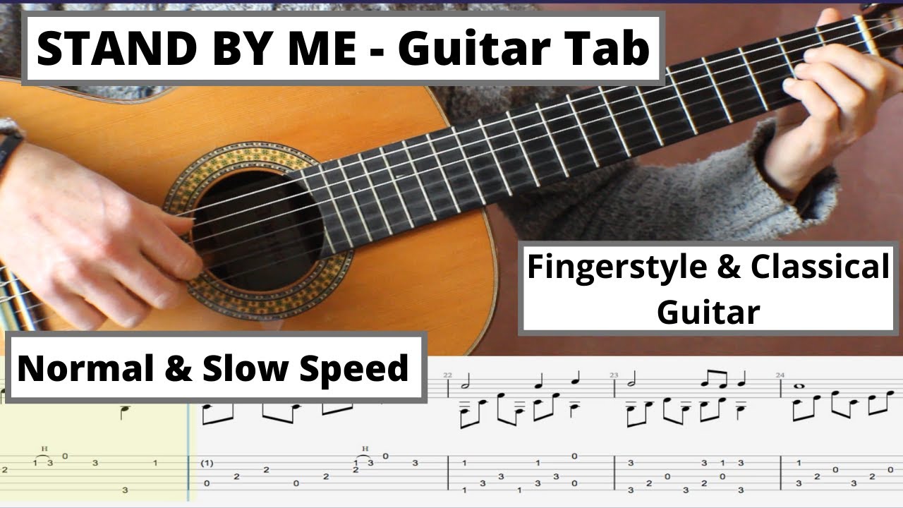 STAND BY ME - Tab - Fingerstyle / Classical Guitar