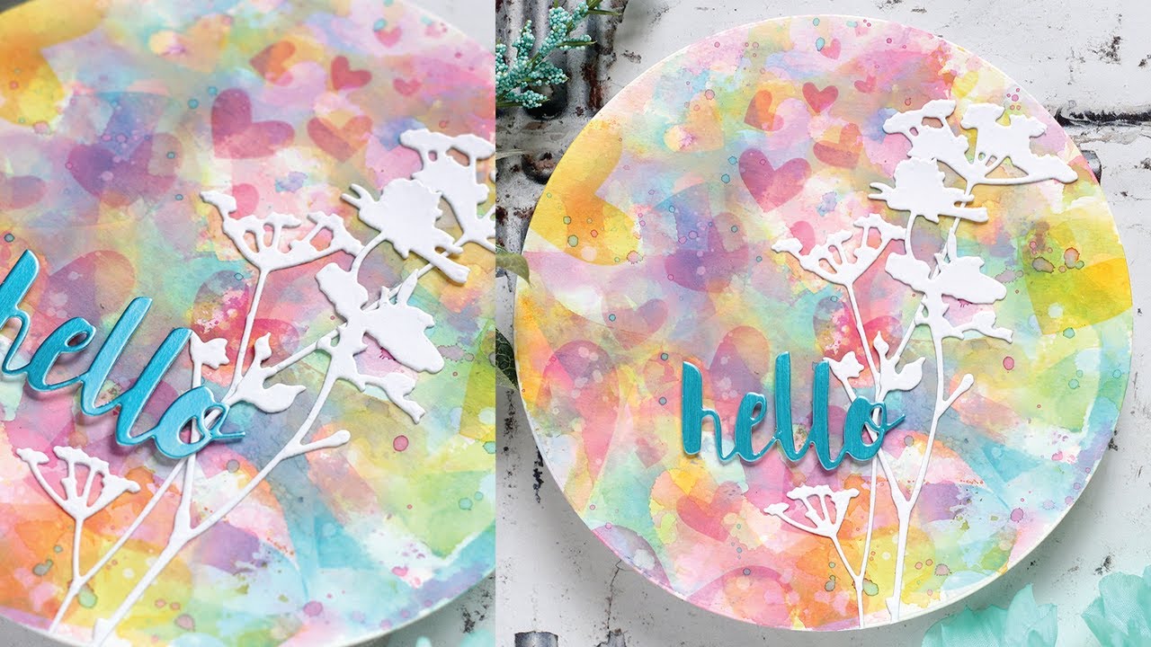 Art Journaling Inspiration: Inks and Stencils