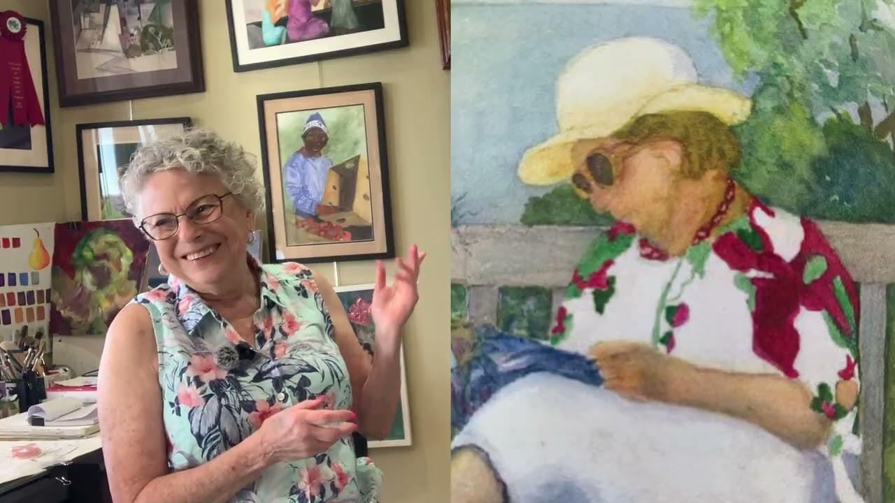 Portraits of NY and Abstract Flowers: GLORIA BRUBAKER Studio Interview