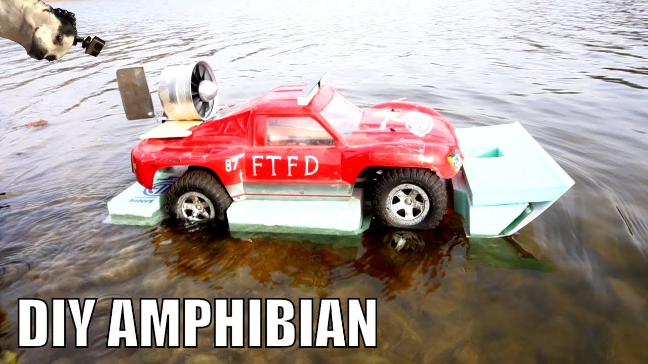RC Amphibious Car Airboat