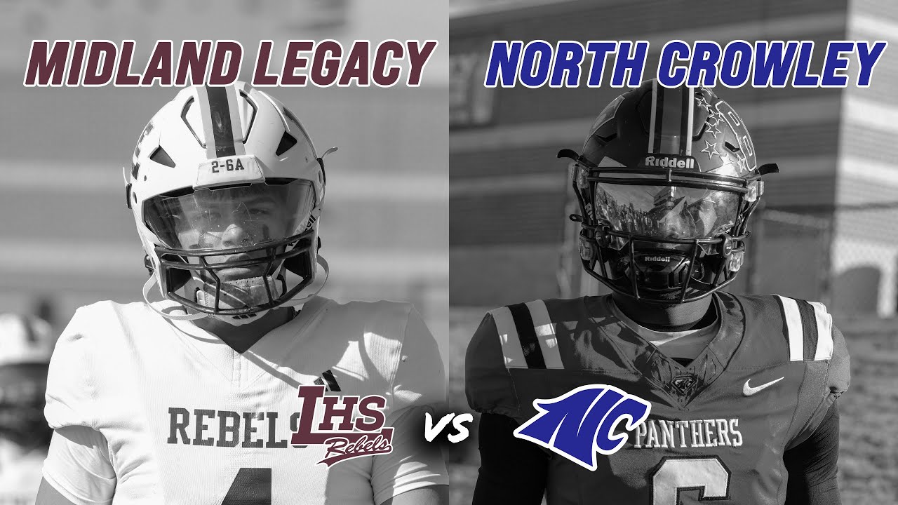 Midland Lee против #10 North Crowley 6A D1 AREA ROUND PLEYOFF TEXAS HIGH SCHOOL FOOTBALL #txhsfb
