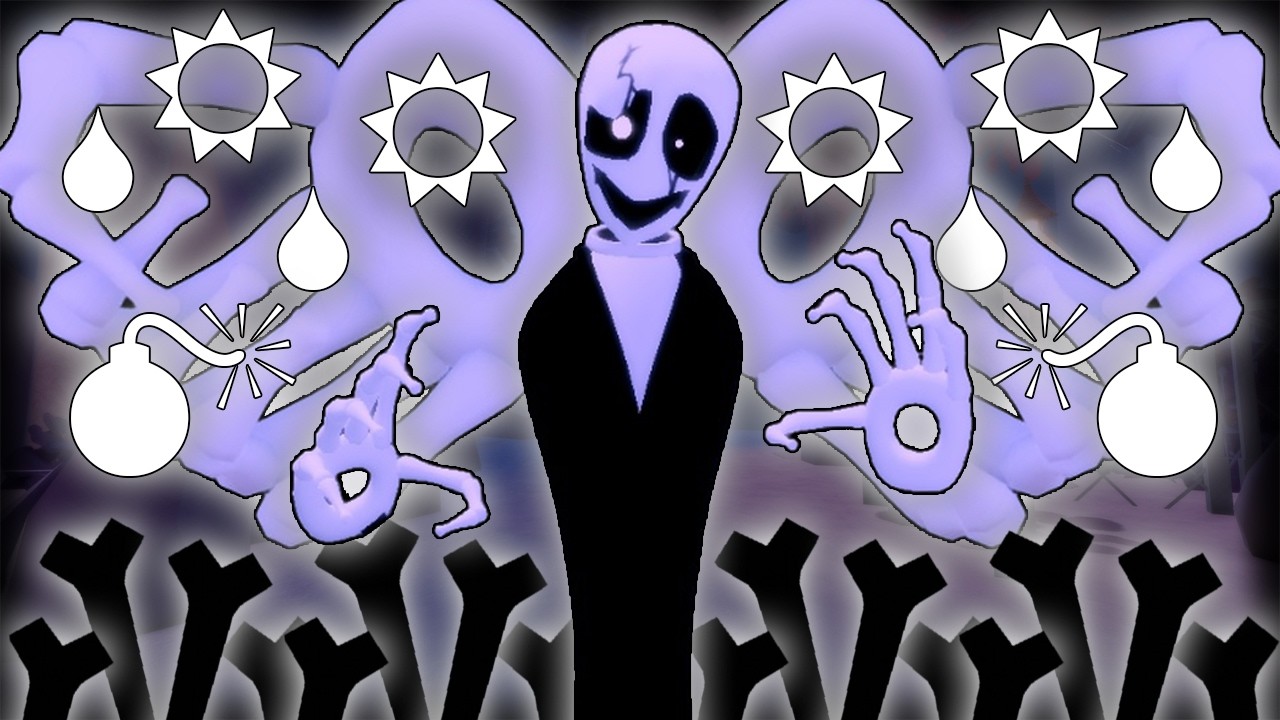 [BADGE] GASTER | How to get + Showcase | Undertale:Unexplained Anomalies