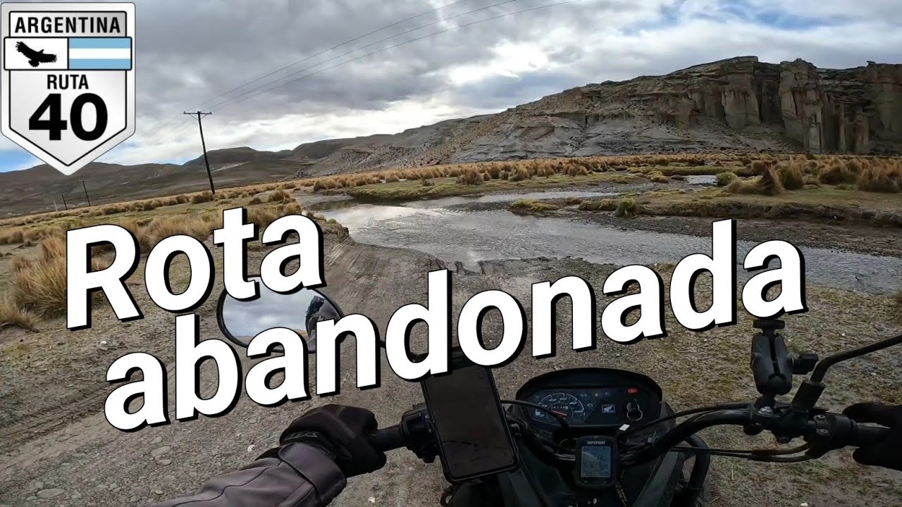 EP-43 PASSEI POR UM TRECHO ABANDONADO NA RUTA 40- quase desisti