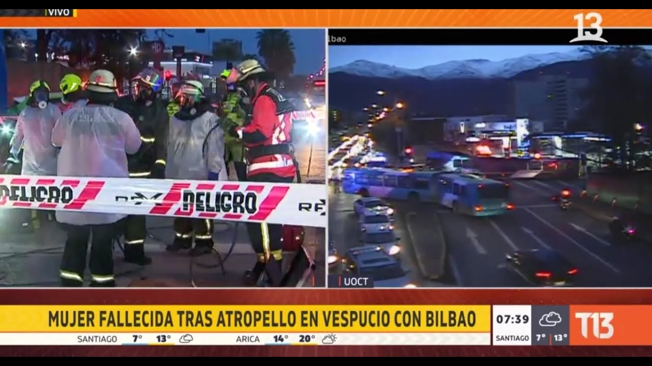 Una persona fallecida deja atropello en la comuna de Las Condes