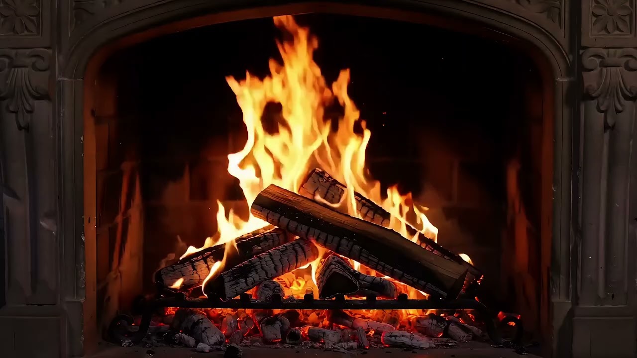 Fireplace 10 hours full HD