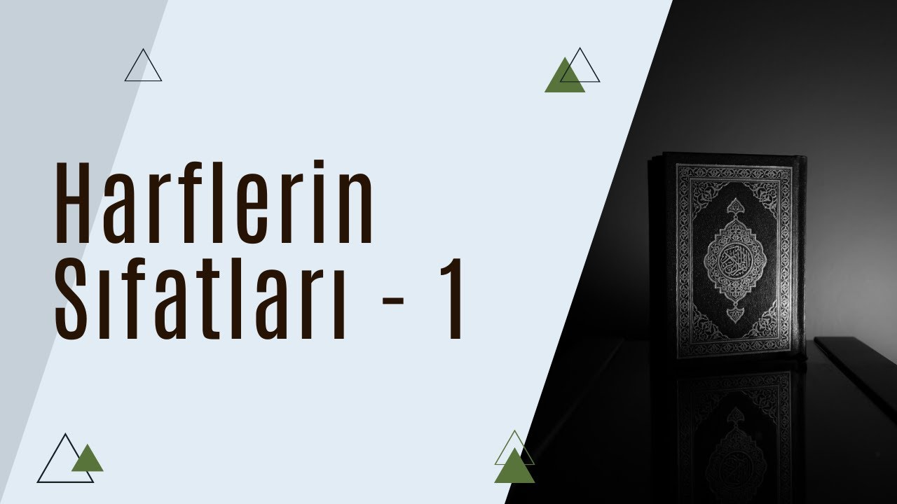 3) Harflerin Sıfatları - 1 | Der Kur'an Akademi