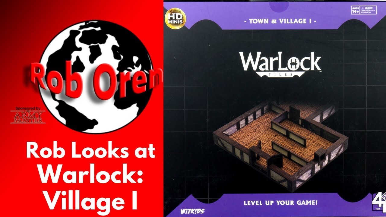 Rob looks at Wizkids Warlock Village Set 1