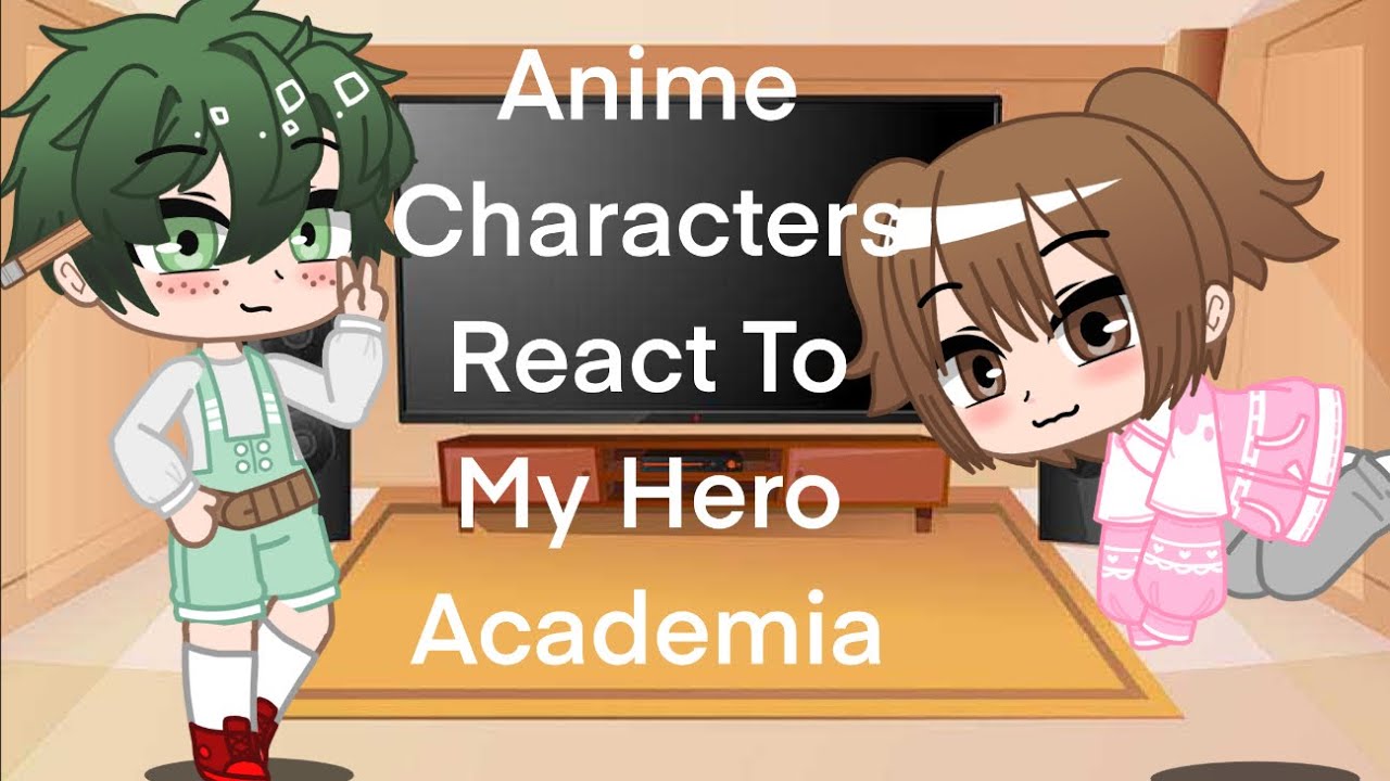 Animes React to Each Other | pt 4/5 | BNHA, Haikyu, AoT, Demon Slayer, TPN