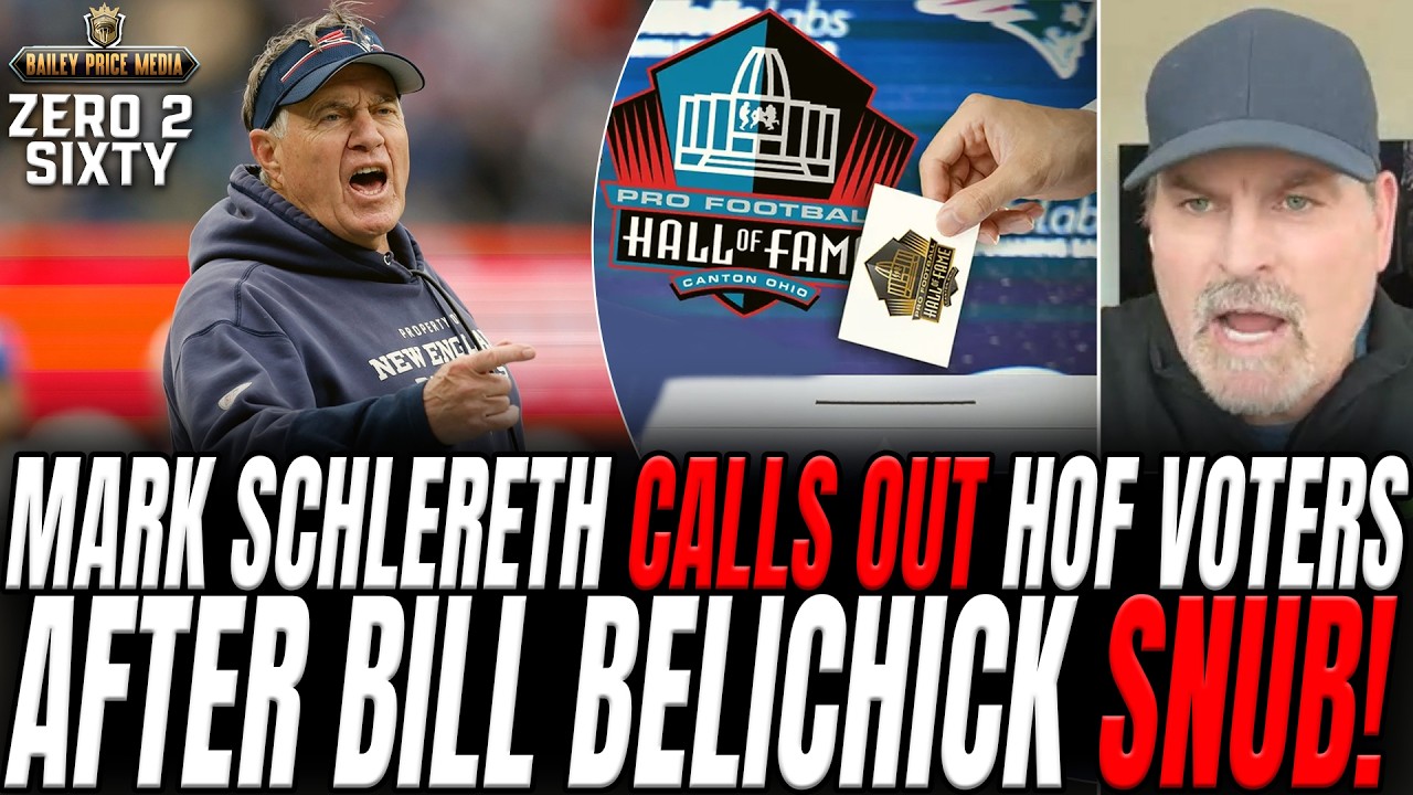 Mark Schlereth CALLS OUT Hall Of Fame VOTERS After Bill Belichick SNUB!