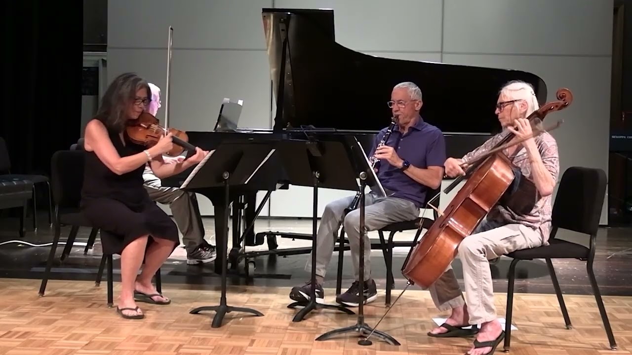 Peter Schickele: Quartet for Clarinet, Violin, Cello & Piano (1982)