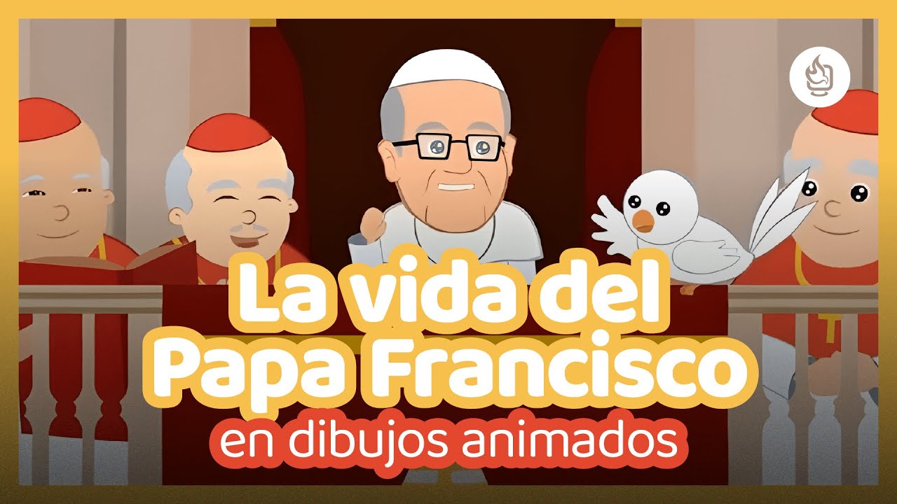 La incre&iacute;ble historia del Papa Francisco contada en dibujos animados