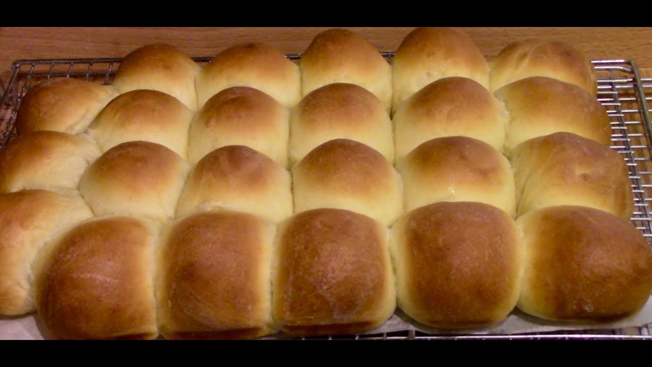 Making Parker House Rolls