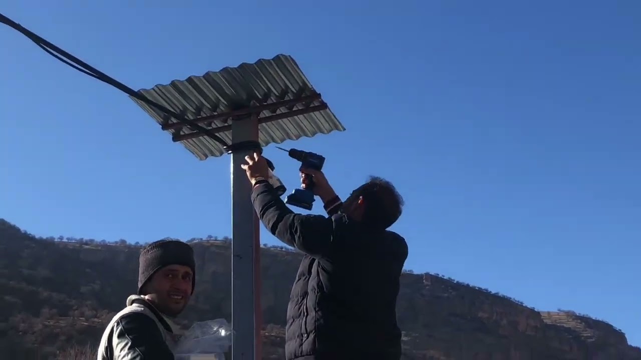 Installing a fishing camera