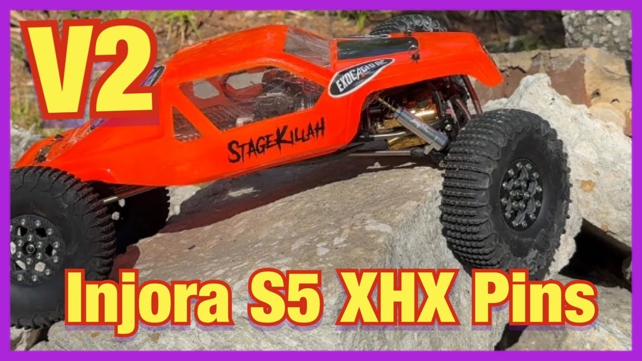 INJORA S5 XHX Skinny pins on V2