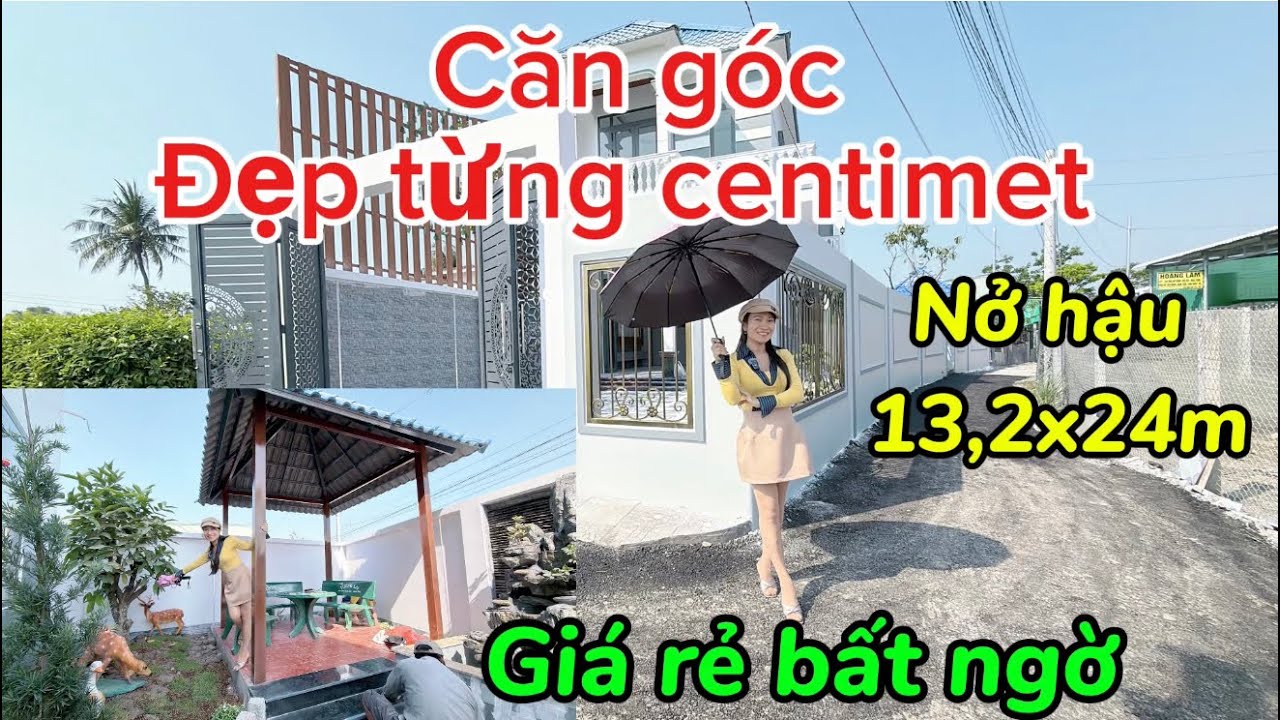 ✅CĂN GÓC ĐẸP TỪNG CENTIMET-NỞ HẬU 13,2x24m SỔ Hồng riêng Hoàn công,Full nội thất CHỐT NHANH KẺO LỠ