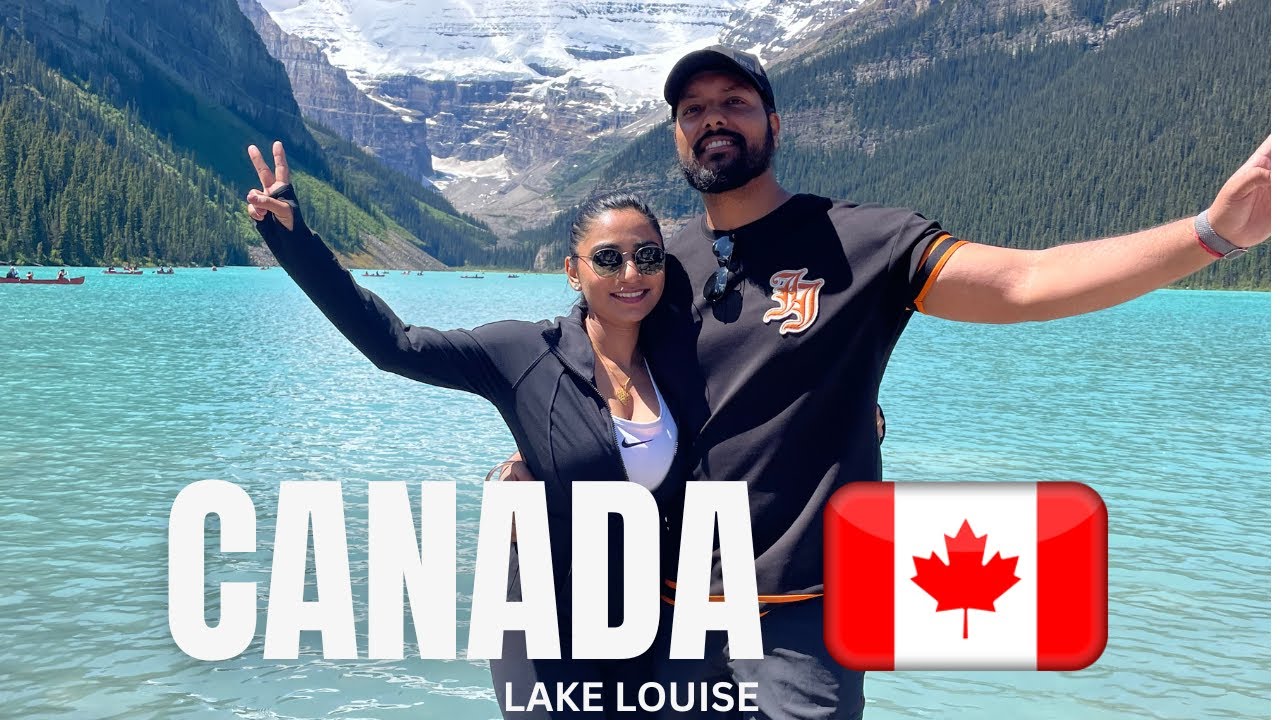 EP03: Lake Louise in Banff & Hiking to Lake Agnes | Banff National Park | Candian Rockies  🇨🇦 !!