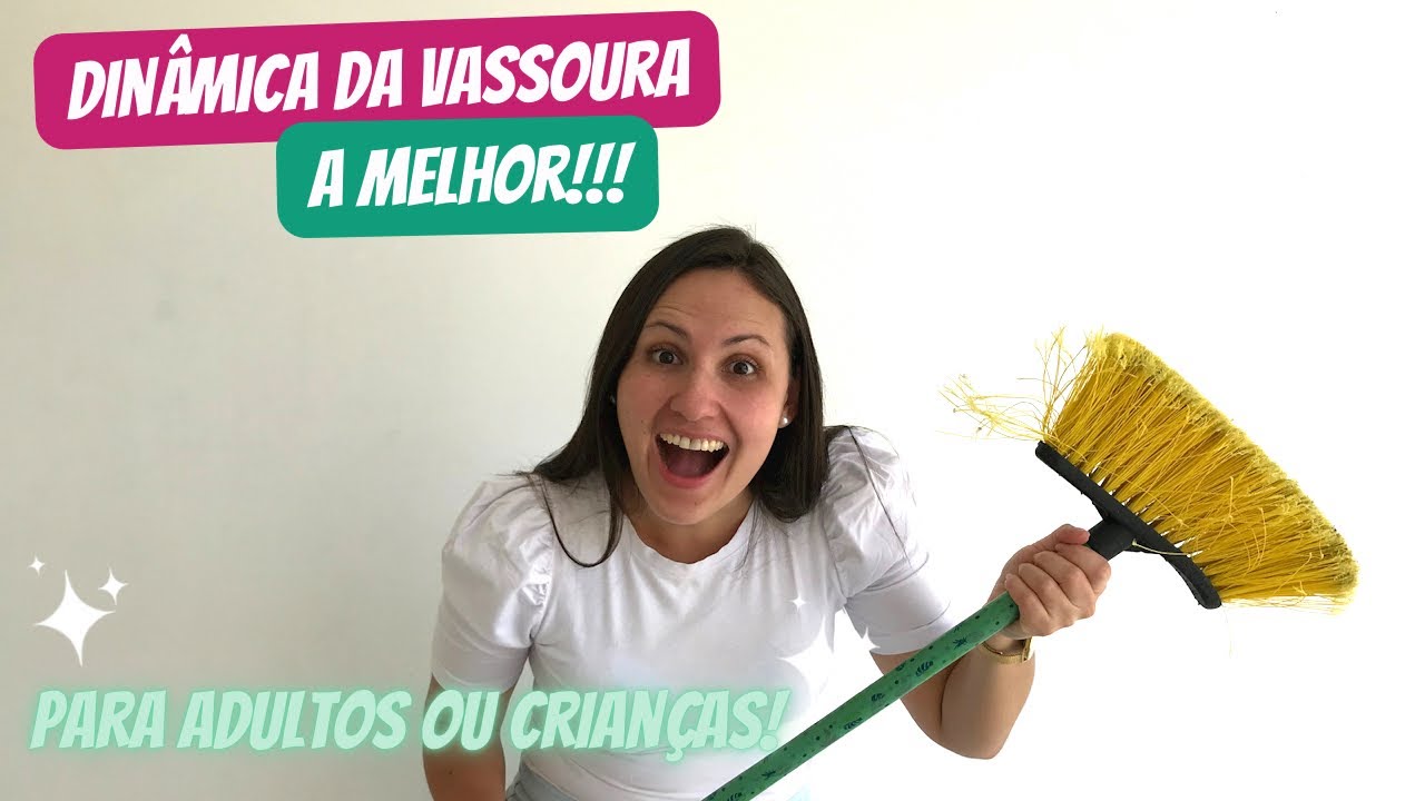 Dinâmica da Vassoura! (A melhor) | Para adultos ou Crianças no Ministério Infantil (Colossenses 3:2)