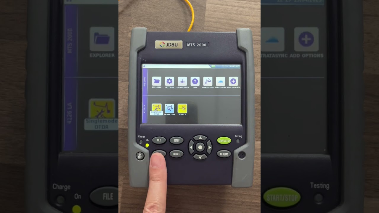 OTDR VIAVI T-BERD 2000 และ JDSU MTS-2000
